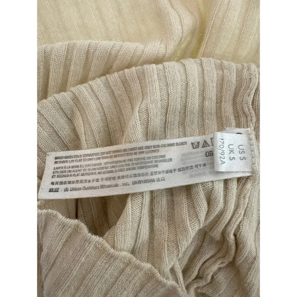 Free People Ribbed Knit Tank with Racerback, Size Small - Picture 9 of 10